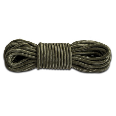 Tac Maven polüpropüleenköis 10 mm x 15 m, 100 % polüpropüleen, Olive