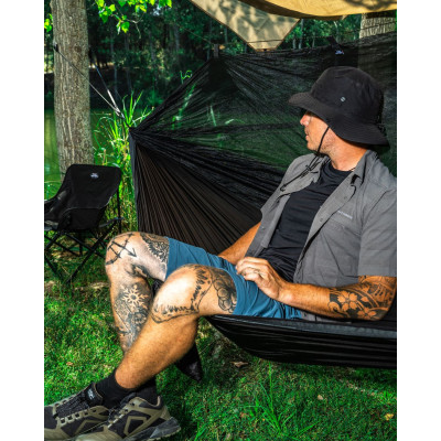 MYNEST hamaak sääsevõrguga – 275 × 150 cm, 500 g