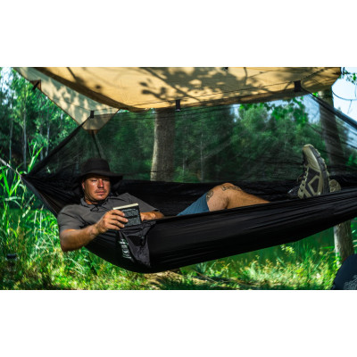 MYNEST hamaak sääsevõrguga – 275 × 150 cm, 500 g