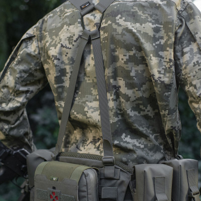 M-Tac õlarihm taktikalisele vööle Cordura Squadron, Ranger Green