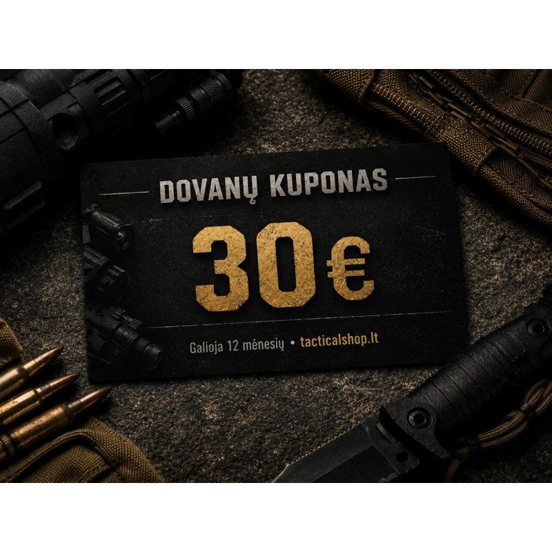 TacticalshopLT - Kinkekaart - 30 eurot