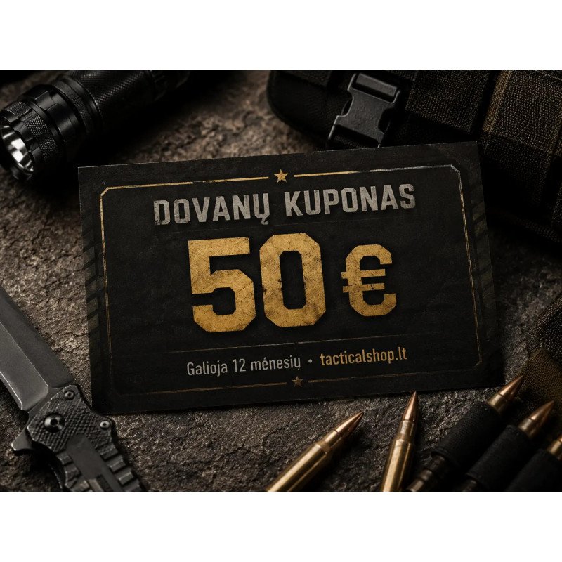 TacticalshopLT - Kinkekaart - 50 eurot