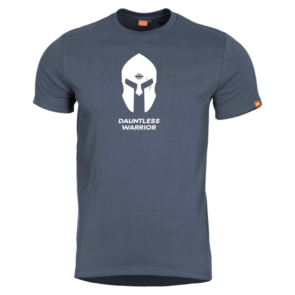 Pentagon Spartan Helmet T-Shirt T-särk spartalase kiivriga, Sinine