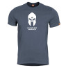 Pentagon Spartan Helmet T-Shirt T-särk spartalase kiivriga, Sinine