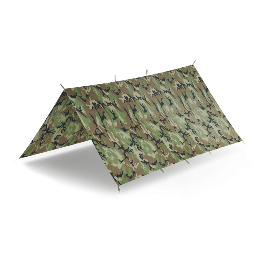 Helikon-Tex SUPERTARP® 3x3m - Polyester Ripstop present, Woodland