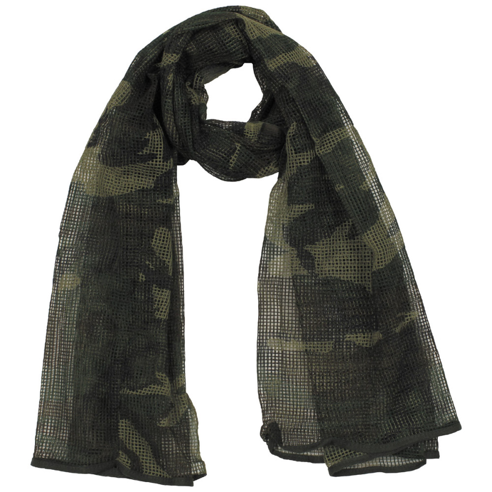 MFH Mesh Scarf Woodland 190×90 cm – maskeerimisvõrksall