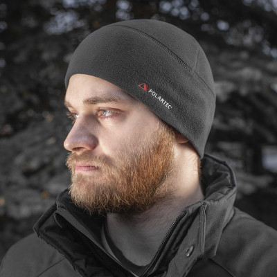 M-Tac Fleece Watch Cap Light Polartec – talvemüts, Must