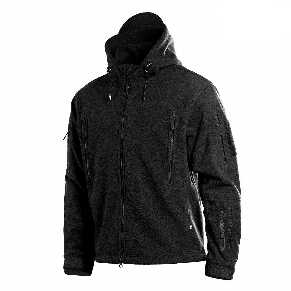 M-Tac Fleece Jacket Windblock Division Gen.II – fliisjakk, Must