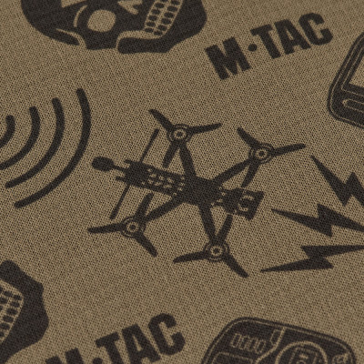 M-Tac Scarf Tube Microfleece Drone Pattern – kaelasoojendaja, Tan