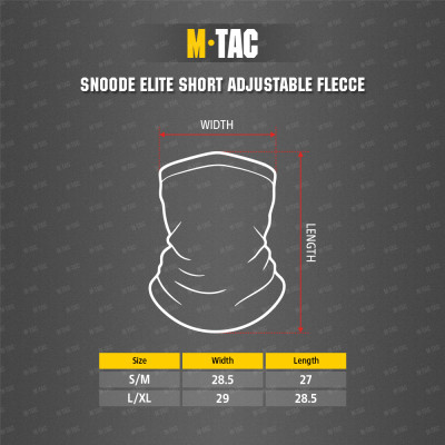 M-Tac Snood Elite Short Fleece 320 g/m² – fliisist kaelasoojendaja