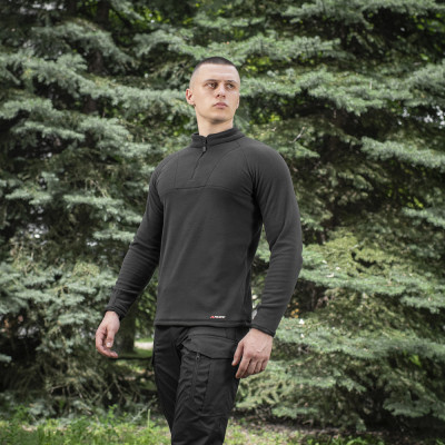 M-Tac Delta Polartec Raglan Jacket – fliisist dressipluus, Must