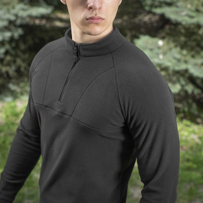 M-Tac Delta Polartec Raglan Jacket – fliisist dressipluus, Must